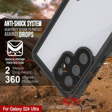 Load image into Gallery viewer, Galaxy S24 Ultra Waterproof Case, Punkcase StudStar White Thin 6.6ft Underwater IP68 Shock/Snow Proof
