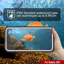 Load image into Gallery viewer, Galaxy S25 Waterproof Case, Punkcase StudStar White Thin 6.2ft Underwater IP68 Shock/Snow Proof
