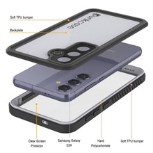 Load image into Gallery viewer, Galaxy S25 Waterproof Case, Punkcase StudStar White Thin 6.2ft Underwater IP68 Shock/Snow Proof
