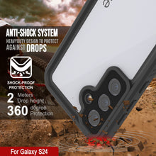 Load image into Gallery viewer, Galaxy S25 Waterproof Case, Punkcase StudStar White Thin 6.2ft Underwater IP68 Shock/Snow Proof

