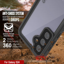 Load image into Gallery viewer, Galaxy S25 Waterproof Case PunkCase StudStar Clear Thin 6.2ft Underwater IP68 Shock/Snow Proof
