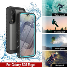 Load image into Gallery viewer, Galaxy S25 Edge Water/ Shockproof [Extreme Series] With Screen Protector Case [Teal]

