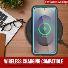 Load image into Gallery viewer, Galaxy S25 Edge Water/ Shockproof [Extreme Series] With Screen Protector Case [Teal]
