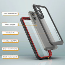 Load image into Gallery viewer, Galaxy S25 Edge Water/ Shockproof [Extreme Series] With Screen Protector Case [Red]
