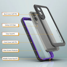 Load image into Gallery viewer, Galaxy S25 Edge Water/ Shockproof [Extreme Series] With Screen Protector Case [Purple]
