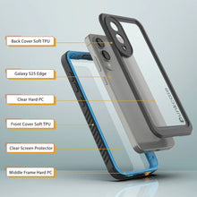 Load image into Gallery viewer, Galaxy S25 Edge Water/ Shockproof [Extreme Series] With Screen Protector Case [Light Blue]
