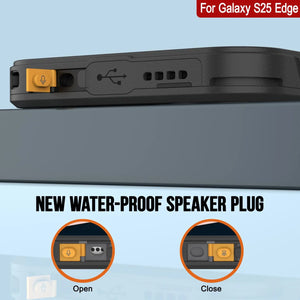 Galaxy S25 Edge Water/ Shockproof [Extreme Series] With Screen Protector Case [White]