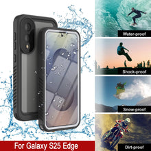 Load image into Gallery viewer, Galaxy S25 Edge Water/ Shockproof [Extreme Series] With Screen Protector Case [White]
