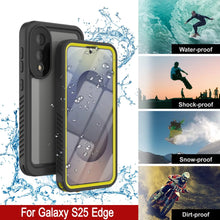 Load image into Gallery viewer, Galaxy S25 Edge Water/ Shockproof [Extreme Series] With Screen Protector Case [Yellow]
