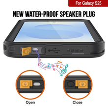 Load image into Gallery viewer, Galaxy S25 Waterproof Case, Punkcase [Extreme Mag Series] Armor Cover W/ Built In Screen Protector [White]
