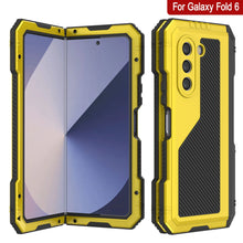 Load image into Gallery viewer, Galaxy Z Fold6 Metal Case, Heavy Duty Military Grade Armor Cover Full Body Hard [Neon]
