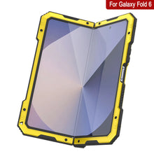 Load image into Gallery viewer, Galaxy Z Fold6 Metal Case, Heavy Duty Military Grade Armor Cover Full Body Hard [Neon]
