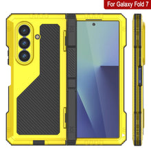 Load image into Gallery viewer, Galaxy Z Fold7 Metal Case, Heavy Duty Military Grade Armor Cover Full Body Hard [Neon]
