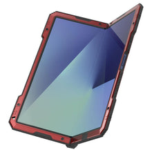 Load image into Gallery viewer, Galaxy Z Fold7 Metal Case, Heavy Duty Military Grade Armor Cover Full Body Hard [Red]
