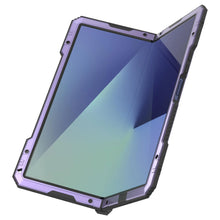 Load image into Gallery viewer, Galaxy Z Fold7 Metal Case, Heavy Duty Military Grade Armor Cover Full Body Hard [Purple]
