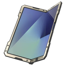 Load image into Gallery viewer, Galaxy Z Fold7 Metal Case, Heavy Duty Military Grade Armor Cover Full Body Hard [Gold]
