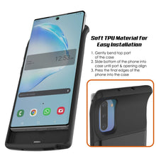 Load image into Gallery viewer, Galaxy Note 10 5200mAH Battery Charger W/ USB Port Slim Case [Black]
