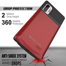 Load image into Gallery viewer, Galaxy Note 10+ Plus 6000mAH Battery Charger W/ USB Port Slim Case [Red]
