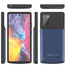 Load image into Gallery viewer, Galaxy Note 20 6000mAH Battery Charger Slim Case [Blue]
