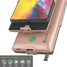 Load image into Gallery viewer, Galaxy Note 20 6000mAH Battery Charger PunkJuice 2.0 Slim Case [Rose-Gold]
