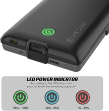 Load image into Gallery viewer, Galaxy Note 20 6000mAH Battery Charger PunkJuice 2.0 Slim Case [Black]
