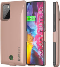 Load image into Gallery viewer, Galaxy Note 20 6000mAH Battery Charger PunkJuice 2.0 Slim Case [Rose-Gold]
