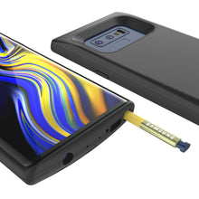 Load image into Gallery viewer, Galaxy Note 9 5000mAH Battery Charger W/ USB Port Slim Case [Black]

