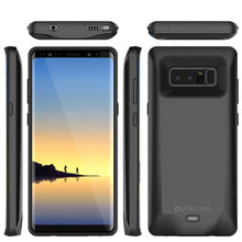 Load image into Gallery viewer, Galaxy Note 8 5000mAH Battery Charger W/ USB Port Slim Case [Black]
