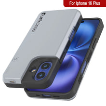 Load image into Gallery viewer, iPhone 16 Plus Battery Case, PunkJuice 8000mAH Fast Charging MagSafe Power Bank W/ Screen Protector | [White]
