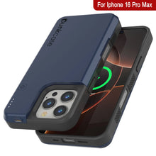 Load image into Gallery viewer, iPhone 16 Pro Max Battery Case, PunkJuice 8000mAH Fast Charging MagSafe Power Bank W/ Screen Protector | [Navy Blue]
