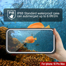 Load image into Gallery viewer, iPhone 16 Pro Max Waterproof Case, Punkcase [Extreme Series] Armor Cover W/ Built In Screen Protector [White]
