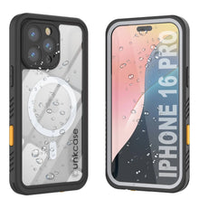 Load image into Gallery viewer, iPhone 16 Pro Waterproof Case, Punkcase [Extreme Mag Series] Armor Cover W/ Built In Screen Protector [White]
