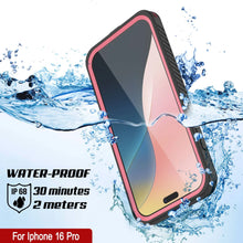 Load image into Gallery viewer, iPhone 16 Pro Waterproof Case, Punkcase [Extreme Mag Series] Armor Cover W/ Built In Screen Protector [Pink]
