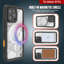 Load image into Gallery viewer, iPhone 16 Pro Waterproof Case, Punkcase [Extreme Mag Series] Armor Cover W/ Built In Screen Protector [Pink]
