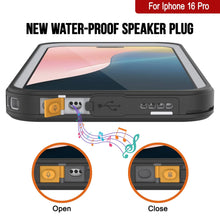 Load image into Gallery viewer, iPhone 16 Pro Waterproof Case, Punkcase [Extreme Mag Series] Armor Cover W/ Built In Screen Protector [White]
