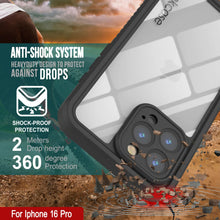 Load image into Gallery viewer, iPhone 16 Pro Waterproof Case, Punkcase [Extreme Series] Armor Cover W/ Built In Screen Protector [Teal]
