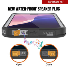 Load image into Gallery viewer, iPhone 16  Waterproof Case, Punkcase [Extreme Mag Series] Armor Cover W/ Built In Screen Protector [White]
