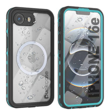 Load image into Gallery viewer, iPhone 16e Waterproof IP68 Case, Punkcase [Teal] [StudStar Series] [Slim Fit]
