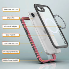 Load image into Gallery viewer, iPhone 16e Waterproof IP68 Case, Punkcase [Lilac] [StudStar Series] [Slim Fit] [Dirtproof]
