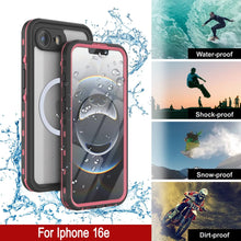 Load image into Gallery viewer, iPhone 16e Waterproof IP68 Case, Punkcase [Lilac] [StudStar Series] [Slim Fit] [Dirtproof]
