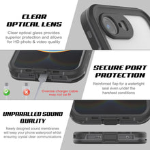 Load image into Gallery viewer, iPhone 16e Waterproof IP68 Case, Punkcase [Lilac] [StudStar Series] [Slim Fit] [Dirtproof]
