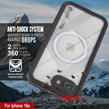 Load image into Gallery viewer, iPhone 16e Waterproof IP68 Case, Punkcase [Lilac] [StudStar Series] [Slim Fit] [Dirtproof]
