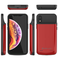 Load image into Gallery viewer, iPhone 11 Pro Battery Case, PunkJuice 5000mAH Fast Charging Power Bank W/ Screen Protector | [Red]
