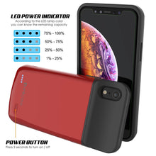 Load image into Gallery viewer, iPhone 11 Pro Battery Case, PunkJuice 5000mAH Fast Charging Power Bank W/ Screen Protector | [Red]
