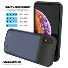 Load image into Gallery viewer, iPhone 11 Pro Battery Case, PunkJuice 5000mAH Fast Charging Power Bank W/ Screen Protector | [Blue]
