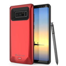 Load image into Gallery viewer, Galaxy Note 8 5000mAH Battery Charger W/ USB Port Slim Case [Blue]
