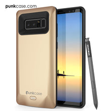 Load image into Gallery viewer, Galaxy Note 8 5000mAH Battery Charger W/ USB Port Slim Case [Blue]
