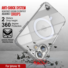 Load image into Gallery viewer, Punkcase iPhone 16 Magnetic Wireless Charging Case [ClearMag Series][Clear]
