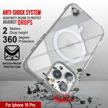 Load image into Gallery viewer, Punkcase iPhone 16 Pro Magnetic Wireless Charging Case [ClearMag Series][Clear]
