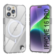 Load image into Gallery viewer, Punkcase iPhone 16 Pro Magnetic Wireless Charging Case [ClearMag Series][Clear]
